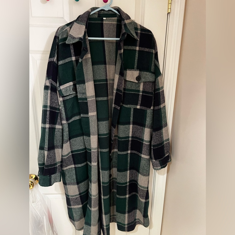 Flannel shacket